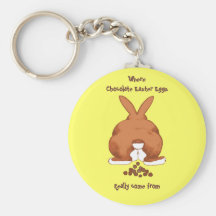 Twisted Easter Bunny Keychains