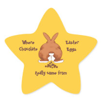 Twisted Easter Bunny Stickers