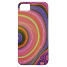 twisted rainbow fractal iphone iPhone 5 covers