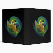Twisted Snail - Rainbow 3 Ring Binders