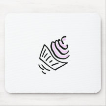Twisty Cake Mouse Pads