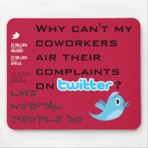 Twitter Complaints Alteration 18 Mousepad