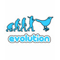 Twitter evolution t-shirts