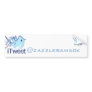 Twitter Follow Me Bumper Sticker