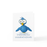 Twitter Follow Me @ Your User Name Greeting Card