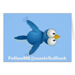 Twitter Follow Me @ Your User Name cards
