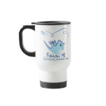 Twitter Gifts With Your User Name Follow Me Birdie Mug