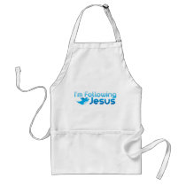 Twitter me I'm Following Jesus Christ Aprons