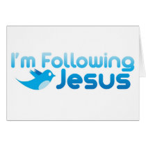 Twitter me I'm Following Jesus Christ