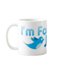 Twitter me I'm Following Jesus Christ Coffee Mug