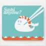 Twitter Mousepad - Stupid Fail Whale - Sushi