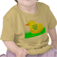 TWITTER TWITTER CHICK T SHIRTS