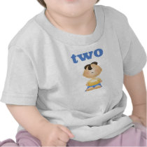 Two 2 Year Old Boy Second Birthday T-shirt