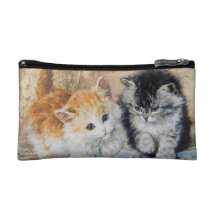 Two Adorable Kittens - Cat Travel Accessory Bag