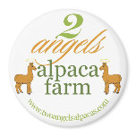 Two Angels Alpaca Farm magnets