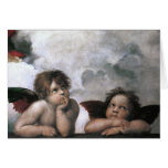 Two Angels, Raphael Vintage Fine Art Cards