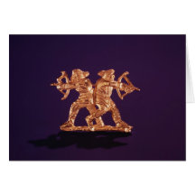 Two archers greeting cards
