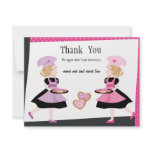 Two Baking Cuties with cookies! Personalized Invites