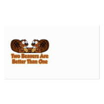 Two Beavers Are Better Than One