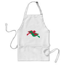 two bird kites apron