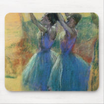 Two Blue Dancers Mousepad