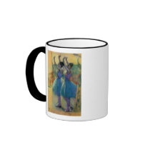 Two Blue Dancers Coffee Mug