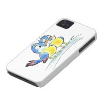 two bluebirds iphone 4 covers