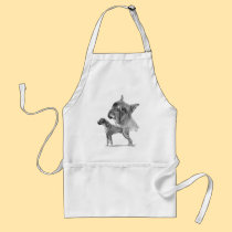 Two Boxer Dogs aprons