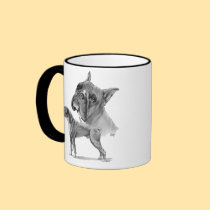 Two Boxer Dogs mugs