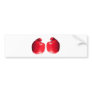 Two boxing gloves bumper stickers