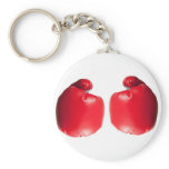 Two boxing gloves keychains