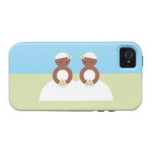 Two brides iPhone 4 cover