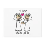 Two Brides Post Card