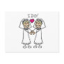 Two Brides Post Card