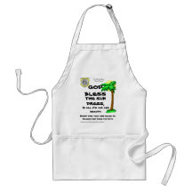 Two Bulldog Brand GOD BLESS THE SUNDRESS Apron