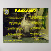 Two Bulldog Brand RESCUED Poster