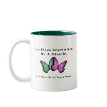 Two Butterflies Are One Mugs