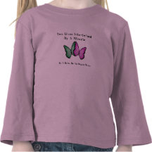 Two Butterflies Are One Tshirt