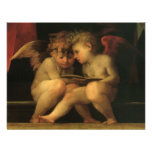 Two Cherubs Reading by Rosso Fiorentino Announcements