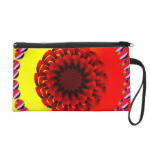 Two Colour Designer Bagettes Bag Wristlet Purses