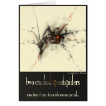 two crashed speedspiders cards