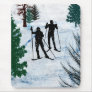 Two Cross Country Skiers