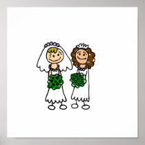 Two Cute Little Brides