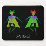 Two Dancing Elves Mousepad