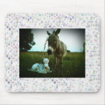 Two donkeys mousepads
