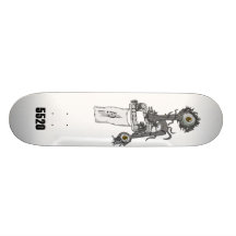 Two Eye Custom Skate Board
