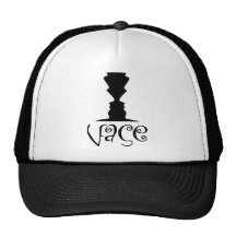 Two Faces or Vase Optical Illusion Hat
