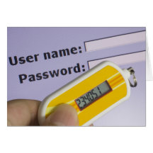 Two Factor Authentication Greeting Card