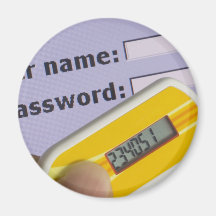 Two Factor Authentication Refrigerator Magnet