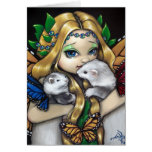 "Two Fae Ferrets" Greeting Card